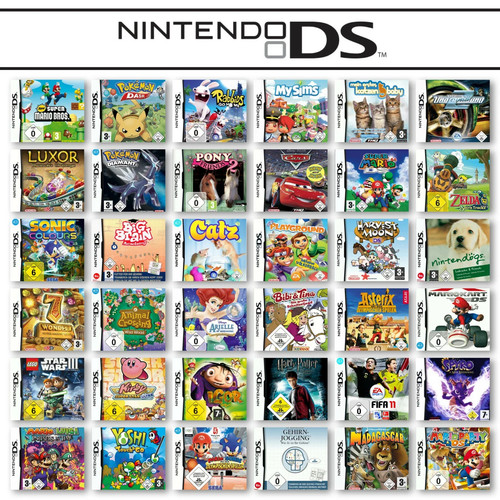 Nintendo nds gioco scelta - a,